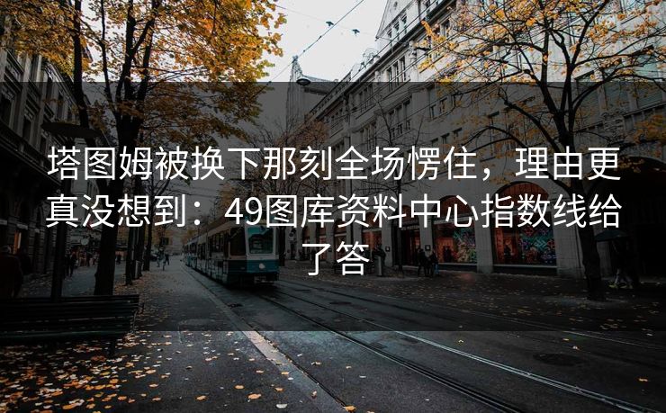塔图姆被换下那刻全场愣住，理由更真没想到：49图库资料中心指数线给了答
